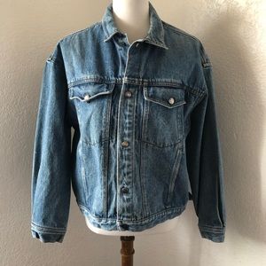Calvin Klein Classic Denim Trucker Jacket Sz M